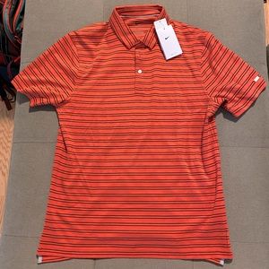 Nike Men’s Dri-fit UV Striped Polo - New with Tags